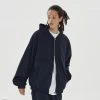 [HAVEOFFDUTY] FW 21 NYLON WORK HOODIE JACKET (NAVY) Best Sellers
