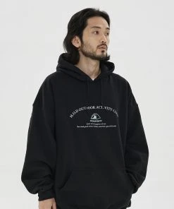 [HAVEOFFDUTY] FW 21 CAMPING CLUB HOODIE (BLACK)
