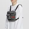 BADINBAD [BAD IN BAD] Seasonless CHEST FRONT BAG_GREY