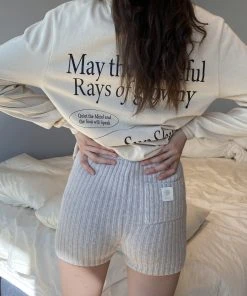 GLOWNG Best Sellers [GLOWNY] FW 21 SUNSET LONG SLEEVE - BEIGE