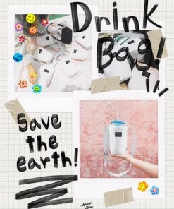 [ALMOSTBLUE] Seasonless DRINK BAG