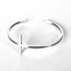 [SSY] Seasonless S SY CROSS BANGLE BRACELET (SURGICAL STEEL)