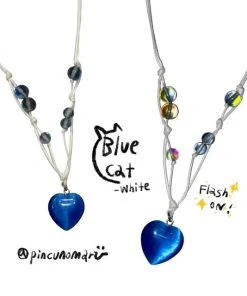 [PINCUNOMARU] Seasonless Blue Cat -white