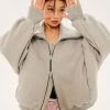 [PLASMASPHERE] FW 21 Crystal Jumper[Grey] Best Sellers