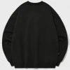 [SAINTPAIN] FW 21 ORIGINAL LOGO CREWNECK-BLACK Best Sellers