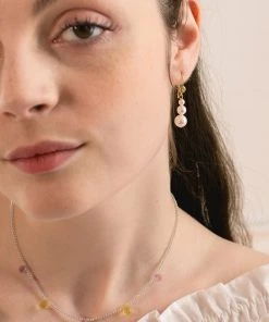 L'OMBRILLANT [LOMBRILLANT] Seasonless Peridot Goldfield Earrings