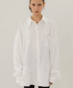 [ANOTHER YOUTH] FW 21 Crinkle Shirts - White