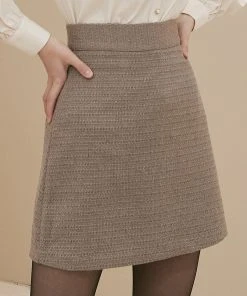 [JOORTI] Winter 21 J855 Mini Skirt (gray)