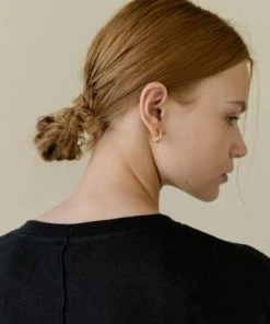 [STEP AROUND] FW 21 DOUBLE LINE STITCHES LOOSE T_BLACK