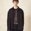 [DWSCOMPANY] Winter 21 Lace Pocket Shirt (black) Best Sellers