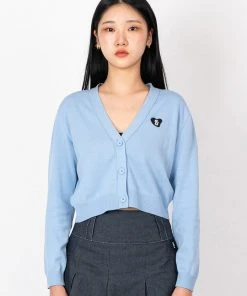 [SPUNKY] FW 21 KNIT CARDIGAN (SKY BLUE) Best Sellers