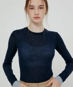 Best Sellers [BENSIMON] FW 21 JERSEY LONG SLEEVE - NAVY