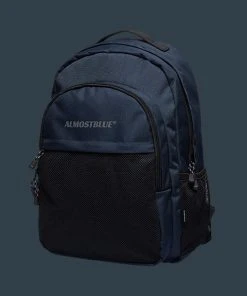 [ALMOSTBLUE] Seasonless BLACK LABEL BACKPACK - NAVY