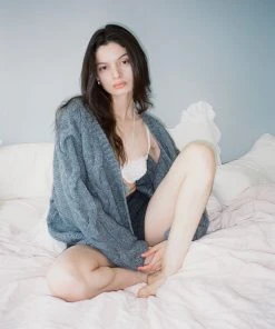 GLOWNG [GLOWNY] FW 21 BECKY CARDIGAN - GRAY