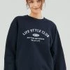 Best Sellers [CRUMP] FW 21 Classic Logo Sweatshirt (CT0339-1)