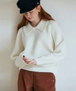 [ANEDIT] Winter 21 Big Collar Knit_IV