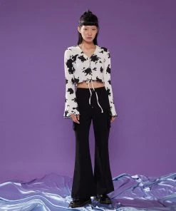 [PLASMASPHERE] FW 21 WOLF PANTS(BLACK)