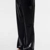 [GIMMETHEYOUNG] Winter 21 GLOSSY BOOTS_CUT PANTS / BLACK