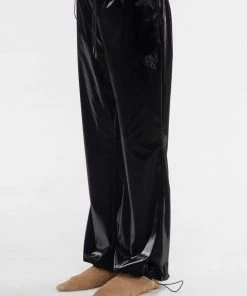 [GIMMETHEYOUNG] Winter 21 GLOSSY BOOTS_CUT PANTS / BLACK