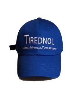 [SLEEPY SLIP] Seasonless TIREDNOL BLUE BALL CAP SLEEPYS SLIP