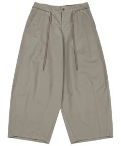 [AJO BY AJO] FW 21 Oversized Cotton Nylon Pants [Warm Grey] Best Sellers