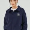 [CRUMP] FW 21 Classic Circle Logo Collar Sweatshirt (CT0335-1)