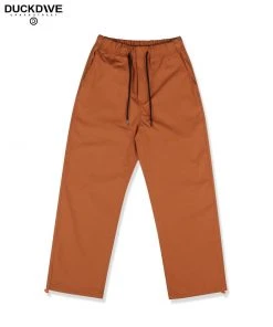 Best Sellers [DUCKDIVE] FW 21 Basic Lip Stop Cotton Pants Brown