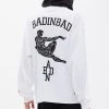 BAD IN BAD [BADINBAD] FW 21 MICHELANGELO LONG SLEEVE_WHITE