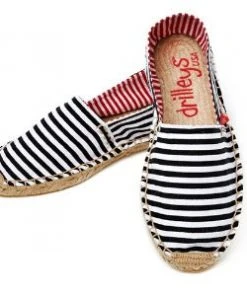 [DRILLEYS] Seasonless Espardew Black Stripe Woman260mm(39)