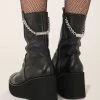 [UGLY SHADOW] Seasonless CHAIN ANGLE BOOTS Best Sellers