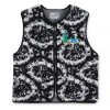 YOUTH BATH Best Sellers [YOUTHBATH] FW 21 PATTERN FLEECE VEST_BLACK