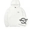 [OY] FW 21 SKETCH LOGO HOODIE-WHITE Best Sellers