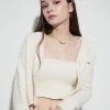 [LUV IS TRUE] Winter 21 TUBE TOP CARDIGAN(IVORY) Best Sellers