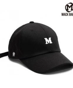 [MACK BARRY] Seasonless VOLUME M LOGO CAP BLACK