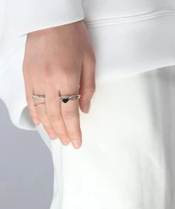 [NONENON] Seasonless MINI LOVE RNG_Black