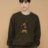 [DXOH] Seasonless BEAR EMBROIDER MTM [KHAKI]