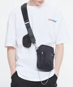 [BADINBAD] Seasonless TWO WAY POCKET BAG_BLACK