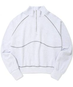 [PHOS333] FW 21 Hiking Half Zip-up MTM/White Melange