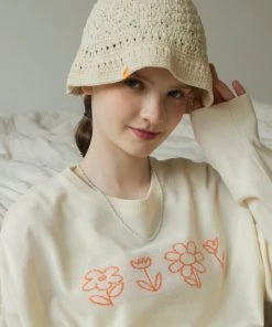 [ROCCI ROCCI] FW 21 Knit Bucket Hat [CREAM]