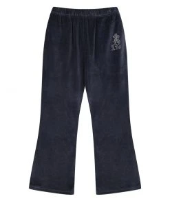 [HIGH SCHOOL DISCO] FW 21 Y2K Belua Slit Pants Charcoal. Best Sellers