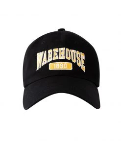 [13MONTH] Seasonless WAREHOUSE BALL CAP (BLACK)