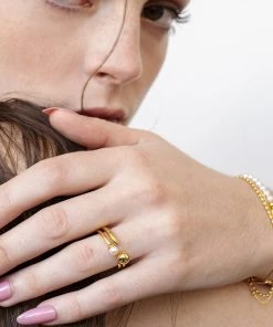 [LOMBRILLANT] Seasonless Ferre Layered Ring (SET) Best Sellers