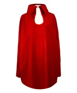 [CODE SHION] Winter 21 Heart-ring High Neck Top [red] Best Sellers
