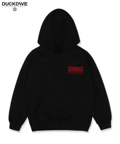 Best Sellers [DUCKDIVE] FW 21 2021ver COVER Hoodie Black
