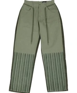 Best Sellers [AJO BY AJO] FW 21 Tri Mixed Corduroy Pants [Khaki]