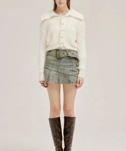 Best Sellers [OUTXO] FW 21 Bo Belt Pleats Skirts