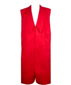 [CODE SHION] Winter 21 Shawl Collar Oversized Vest [red] Best Sellers