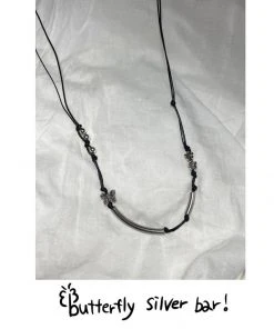 [PINCUNOMARU] Seasonless Butterfly Silver Bar