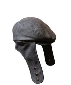 SLEEPYS SLIP [SLEEPY SLIP] Seasonless 2WAY WOOL TROOPER HAT GRAY