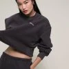 [GLOWNY] FW 21 GLOWER SWEATSHIRT - CHARCOAL